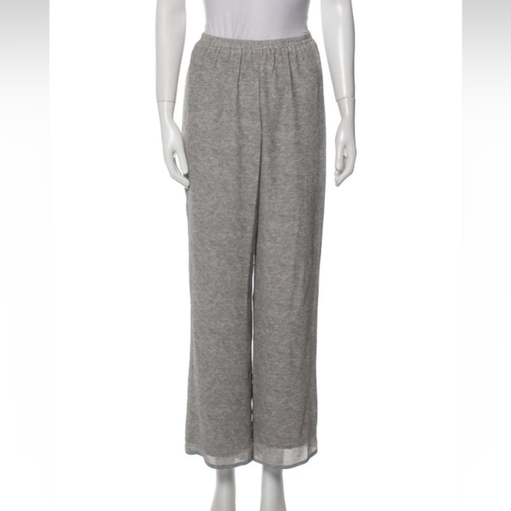 LAPOINTE Wide Leg Pants Grey Pants SZ XS